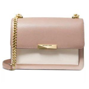 Michael Kors Jade Large Leather Shoulder Bag NWT
